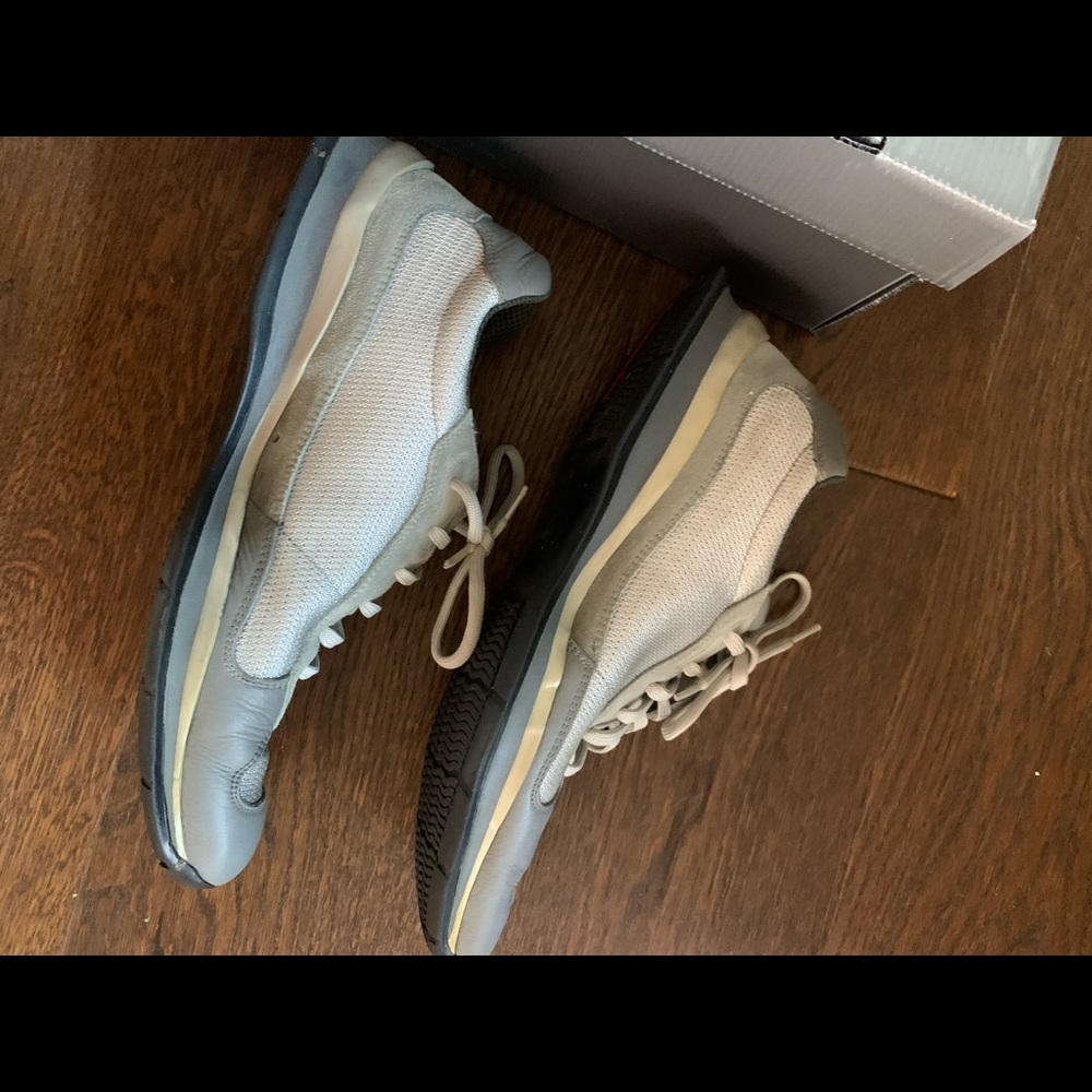 Prada mens calzature uomo th 11.5 granite + argi - Picture 4 of 5
